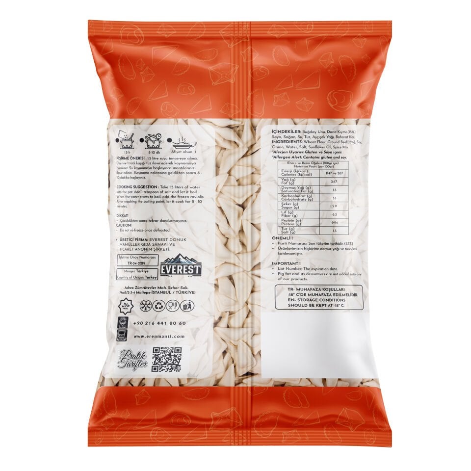 Eren Üçgen Mantı 5kg