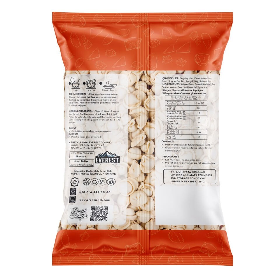 Eren Gül Mantı 5kg