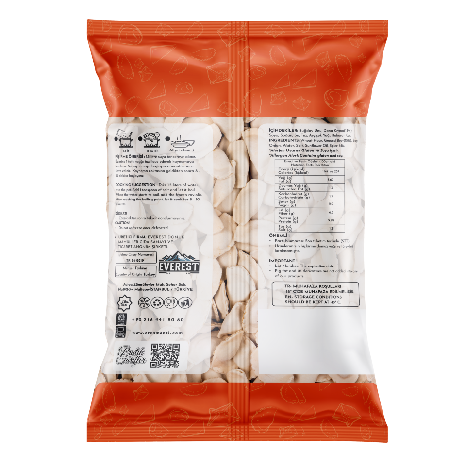 Eren Çıtır Mantı 5kg
