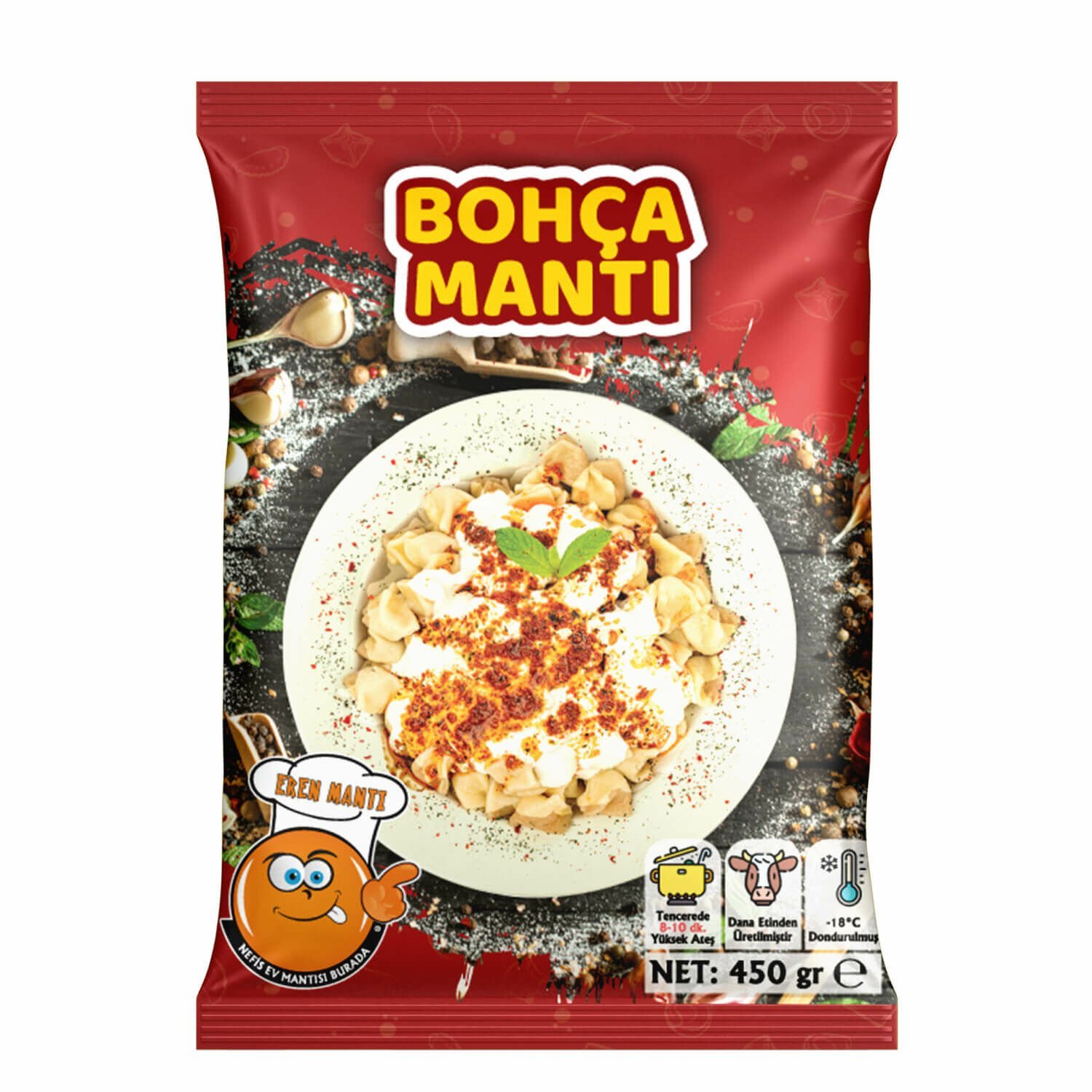 Eren Bohça Mantı 450 gr.