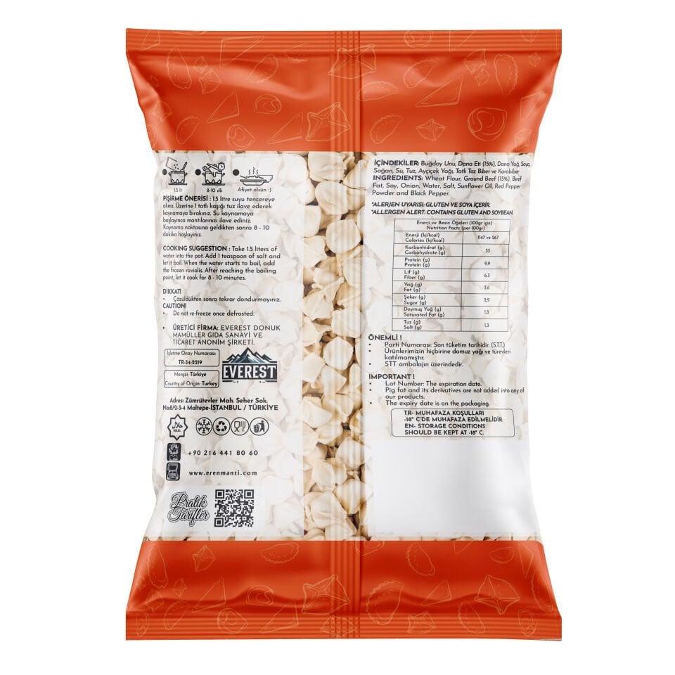 Eren Bohça Mantı 400 gr.