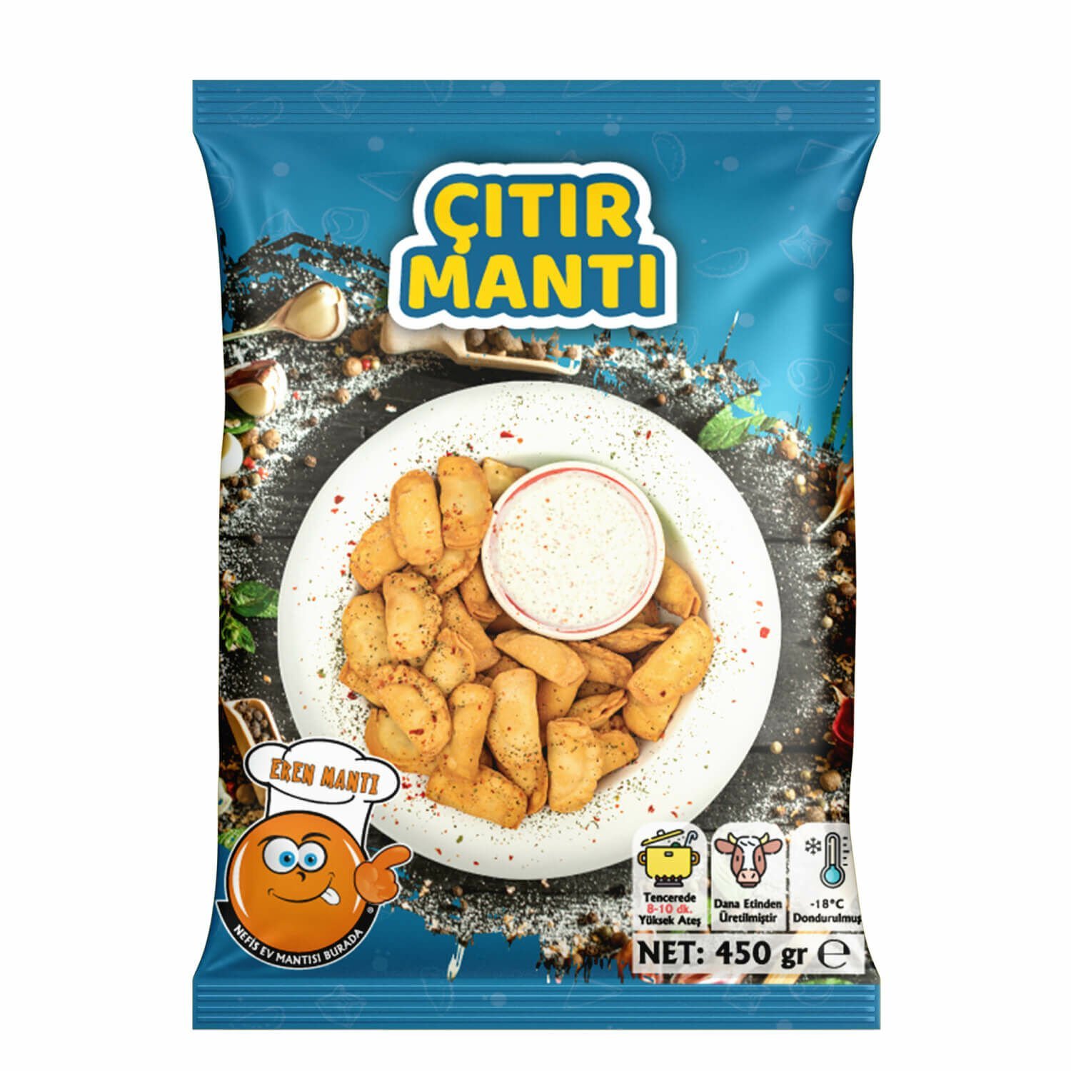 Eren Çıtır Mantı 450 gr.