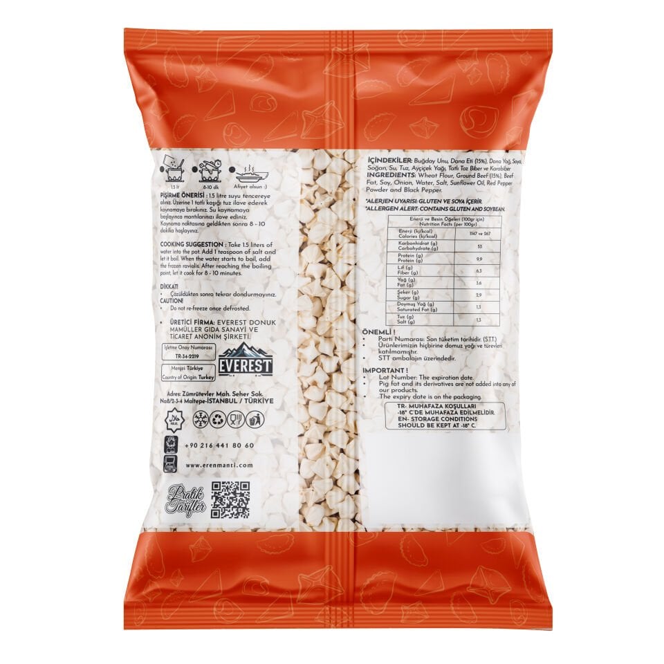 Eren Kayseri Mantı 400 gr.