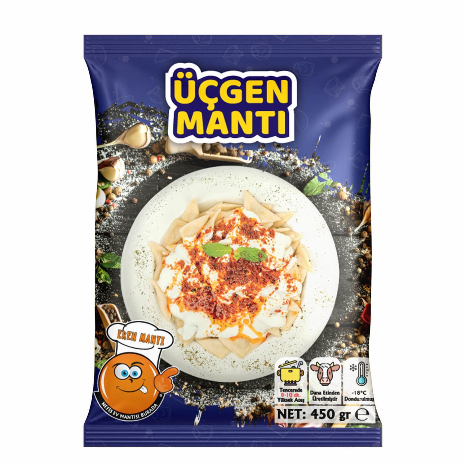 Eren Üçgen Mantı 450 gr.